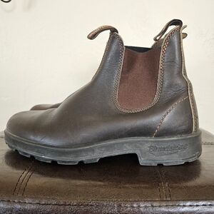 Blundstone Tasmania Australia Leather Chelsea Boots Brown Durable Boots Sz Au6.5
